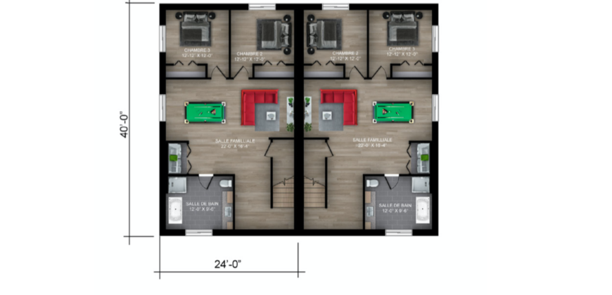 4 Logements